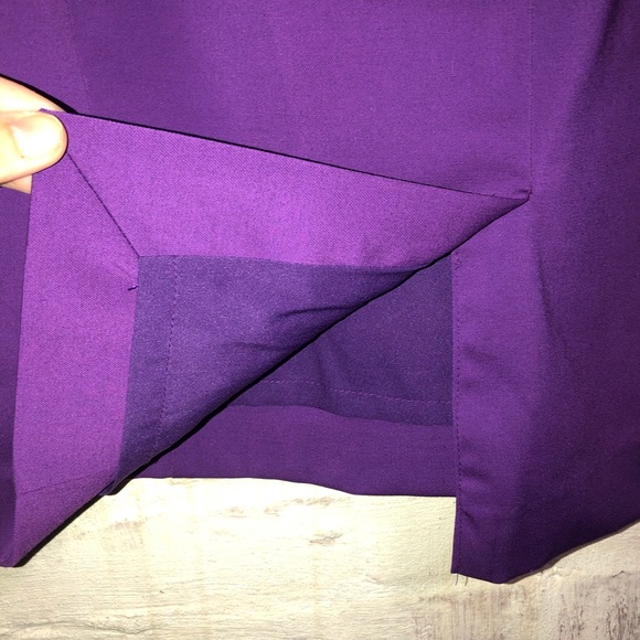 The Limited purple pencil skirt - Picture 5 of 6